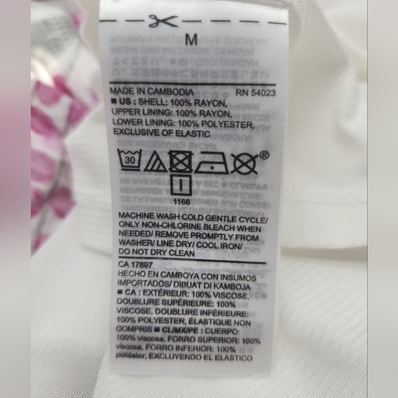 Old Navy Size Medium Multicolored Floral Dress - Picture 3 of 7